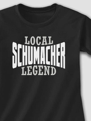 Local Legend : Adult Ladies Fitted T-Shirt