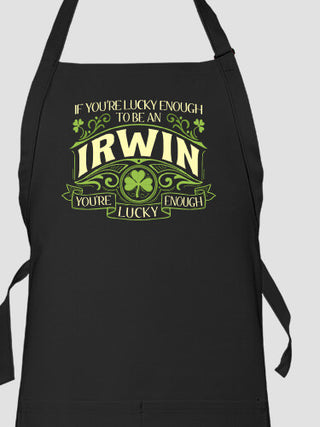 Lucky Enough : Printed Aprons
