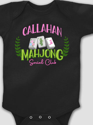 Mahjong : Printed Baby Bodysuits
