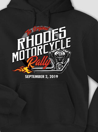 Motorcycle Rally : Printed Hoodies