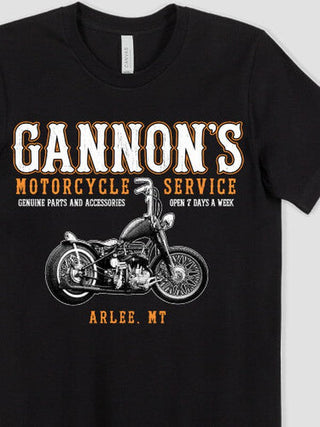 Motorcycle Service : Premium Printed T-Shirts