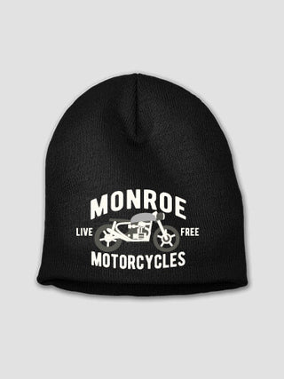 Motorcycles : Embroidered Beanies