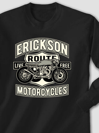 Motorcycles : Printed Long Sleeves