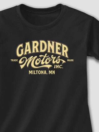 Motors : Adult Ladies Fitted T-Shirt