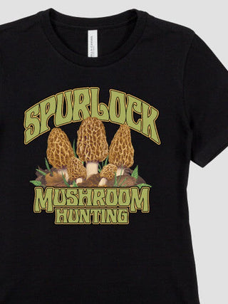 Mushroom Hunting : Premium Printed T-Shirts