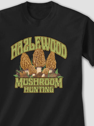 Mushroom Hunting : Printed T-Shirts
