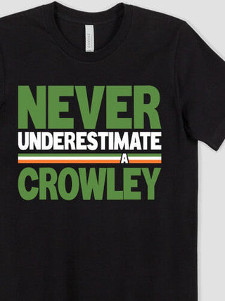 Never Underestimate Irish : Premium Printed T-Shirts