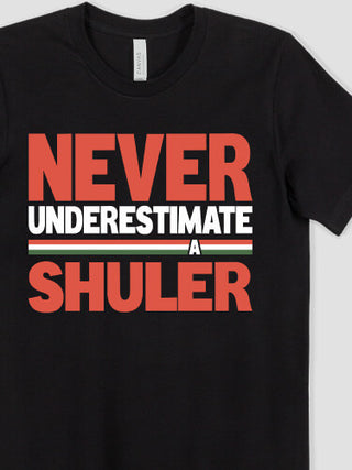 Never Underestimate Italian : Printed T-Shirts