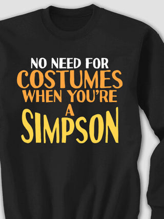 No Need For Costumes : Printed Sweatshirts