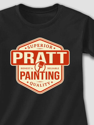 Painting : Adult Ladies Fitted T-Shirt