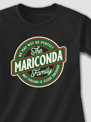 Perfectly Italian : Adult Ladies Fitted T-Shirt