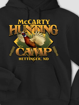 Pheasant Hunting Camp : Printed Hoodies