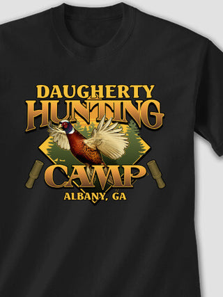Pheasant Hunting Camp : Printed T-Shirts