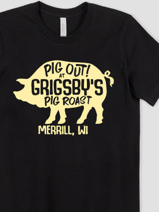 Pig Roast : Printed T-Shirts