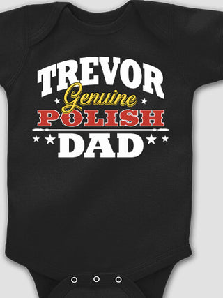 Polish Dad : Printed Baby Bodysuits