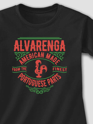 Portuguese Parts : Adult Ladies Fitted T-Shirt