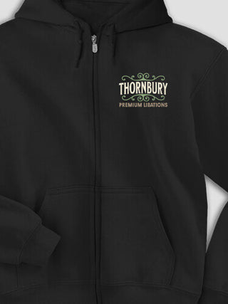 Premium Libations : Embroidered Zip Hoodies