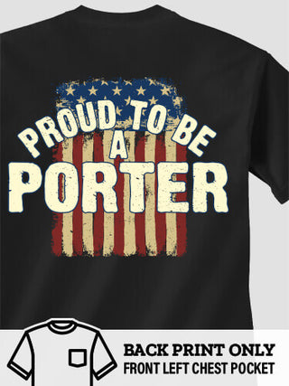 Proud To Be : Printed Pocket T-Shirts