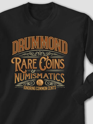 Rare Coins : Printed Long Sleeves