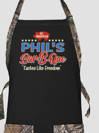 All American BBQ : Printed 2-Tone Aprons