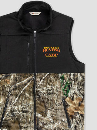 Bear Hunting Camp : Embroidered 2-Tone Camo Vests