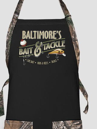 Classic Bait and Tackle : Printed 2-Tone Aprons