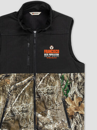 Deer Services : Embroidered 2-Tone Camo Vests