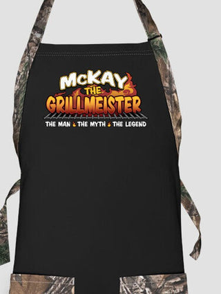 Grillmeister : Printed 2-Tone Aprons