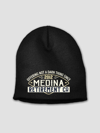 Retirement Company : Embroidered Beanies