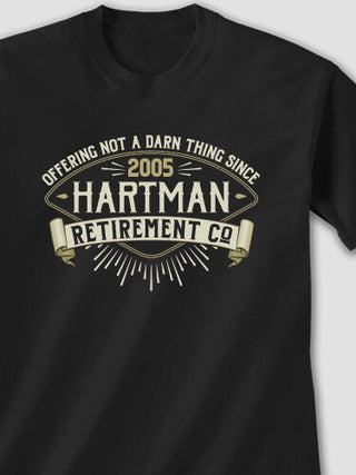 Retirement Company : Printed T-Shirts