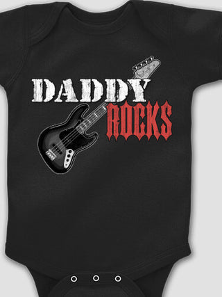 Rocks Bass : Printed Baby Bodysuits