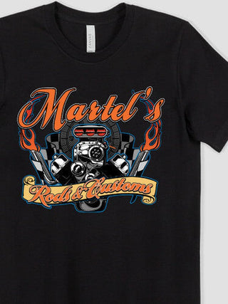 Rods and Customs : Premium Printed T-Shirts