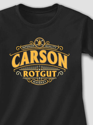 Rotgut Whiskey : Adult Ladies Fitted T-Shirt