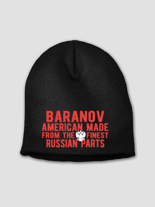 Russian Parts : Embroidered Beanies