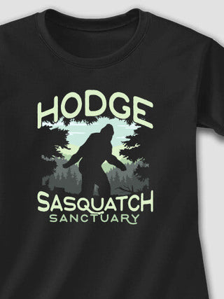 Sasquatch Sanctuary : Adult Ladies Fitted T-Shirt