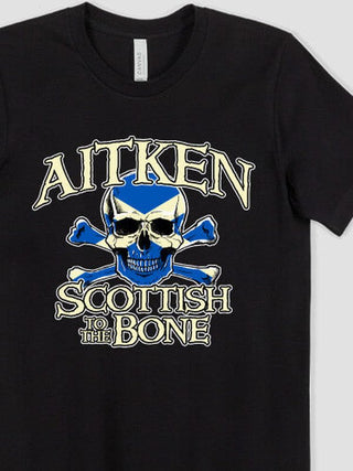 Scottish to the Bone : Premium Printed T-Shirts