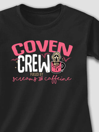Screams And Caffeine : Adult Ladies Fitted T-Shirt