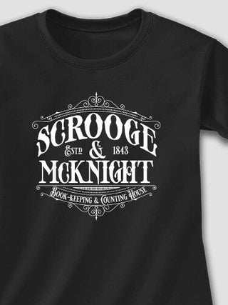 Scrooge : Adult Ladies Fitted T-Shirt