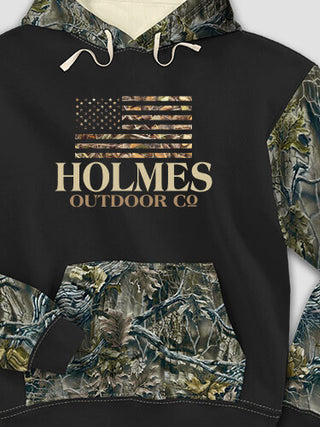 American Outdoor Company : Printed 2-Tone Camo Hoodies