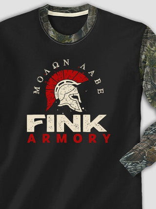 Armory : Printed 2-Tone Camo Long Sleeves
