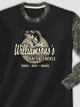 Bait and Tackle : Printed 2-Tone Camo Long Sleeves