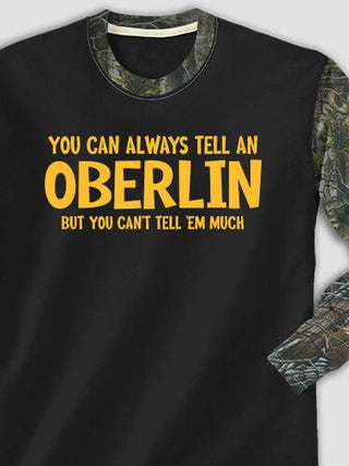 Can't Tell 'Em Much : Printed 2-Tone Camo Long Sleeves