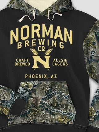 Classic Brewing Company : Printed 2-Tone Camo Hoodies