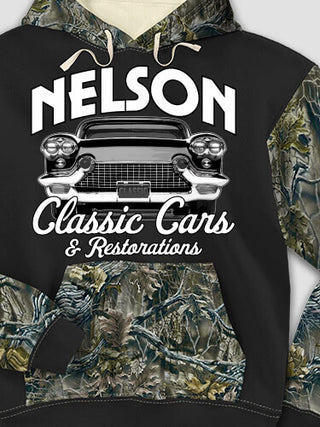 Classic Cars : Printed 2-Tone Camo Hoodies