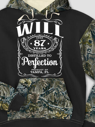 Distilled to Perfection : Printed 2-Tone Camo Hoodies