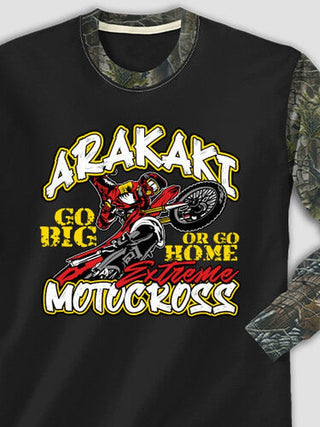 Extreme Motocross : Printed 2-Tone Camo Long Sleeves