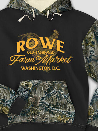 Farm Market : Printed 2-Tone Camo Hoodies