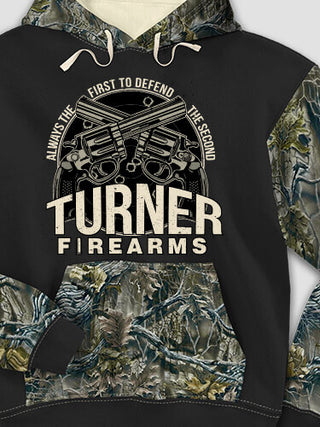 Firearms : Printed 2-Tone Camo Hoodies