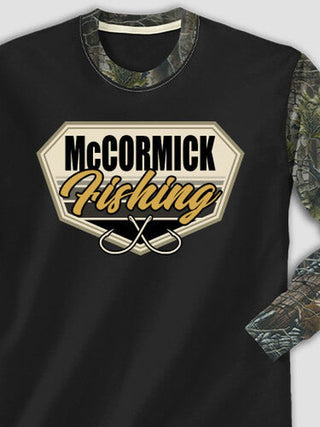 Fishing : Printed 2-Tone Camo Long Sleeves