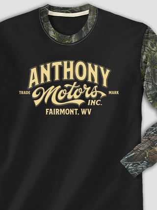 Motors : Printed 2-Tone Camo Long Sleeves